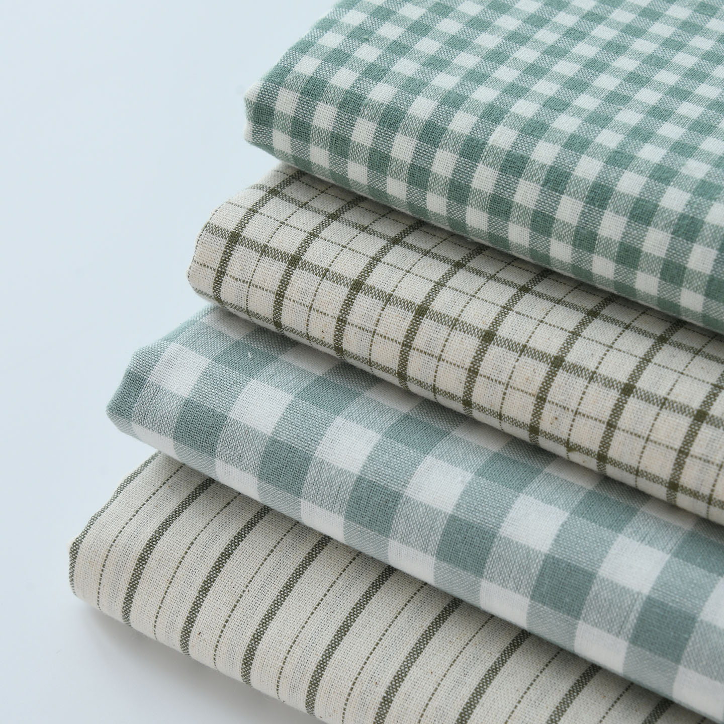 Vintage groene faux linnen sto - Linen Table Runner recensie en prijs