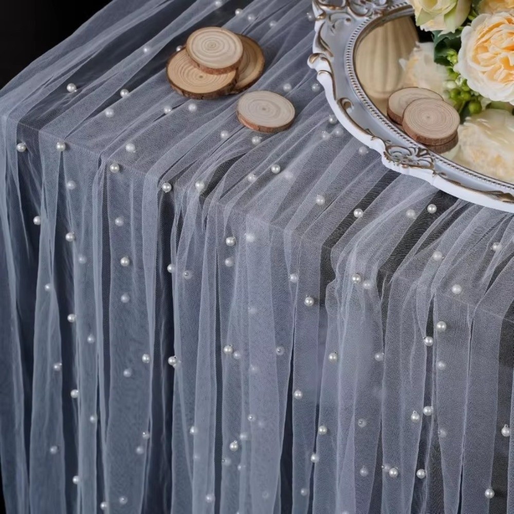 Dromerige luxe bruiloftstafell - Linen Table Runner recensie en prijs