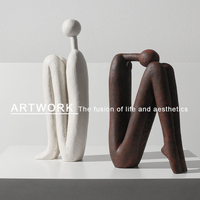 Koreaanse abstracte kunst figu - Home Decor Za recensie en prijs